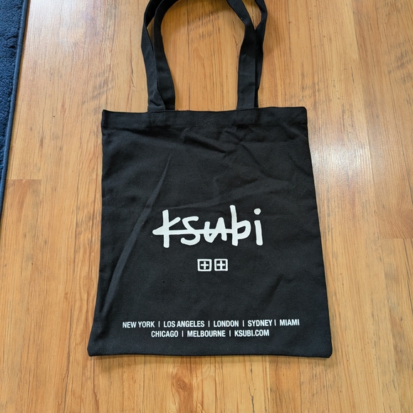 Ksubi Black Tote Bag - Picture 1 of 6